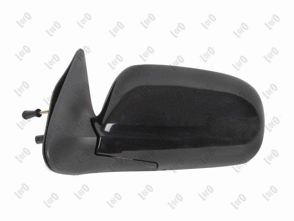 ABAKUS Exterior Mirror 0906M01 For Daewoo Left Convex Cable-Adjustable Black
