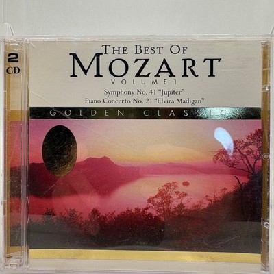 The Best Mozart Volume 1 Golden Classics 2 CD Set Symphony 41 Piano Concerto 21