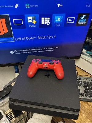 Sony PlayStation 4 Slim 1Tb Neuer Controller Top Zustand Voll Funktionstüchtig