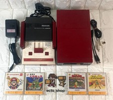 NINTENDO Famicom Disk System Console 4 games Japan Import mario2 Zelda Dracula