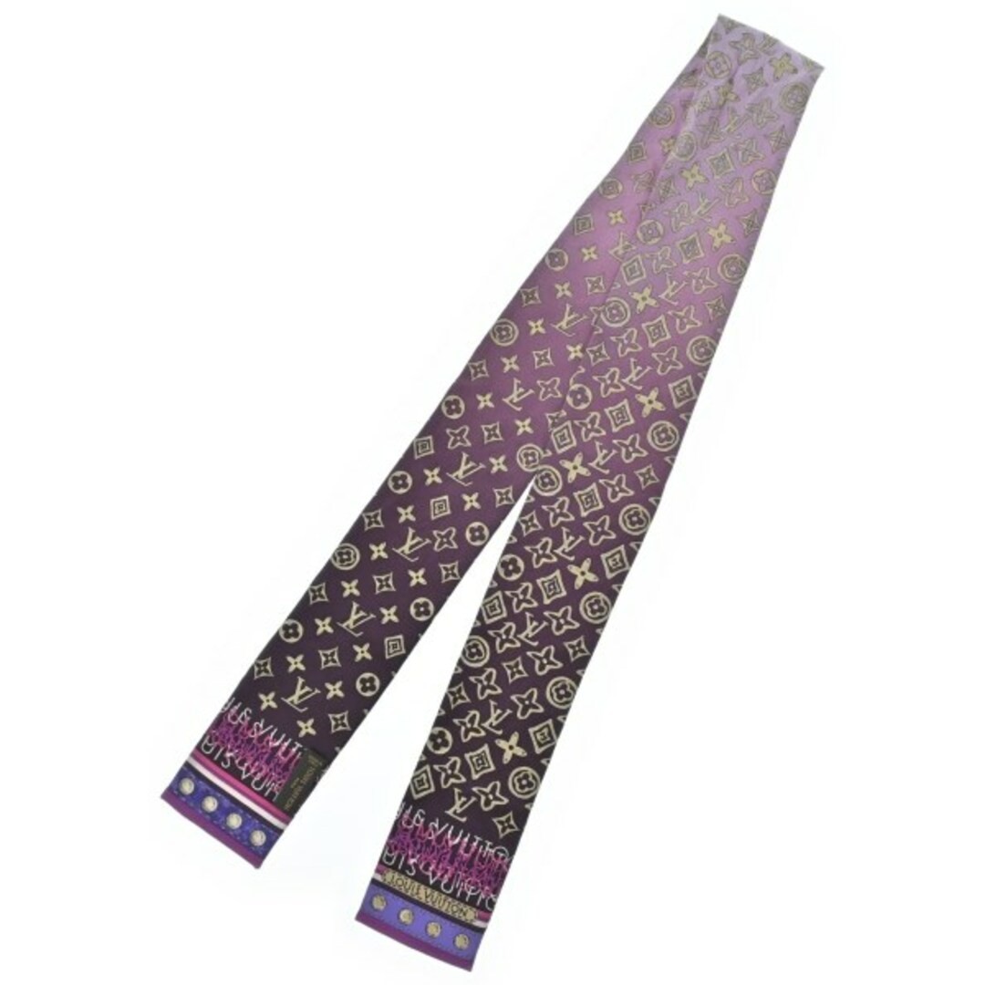 Louis Vuitton Purple Bandana Scarf Pre-Owned Luxury Fashion