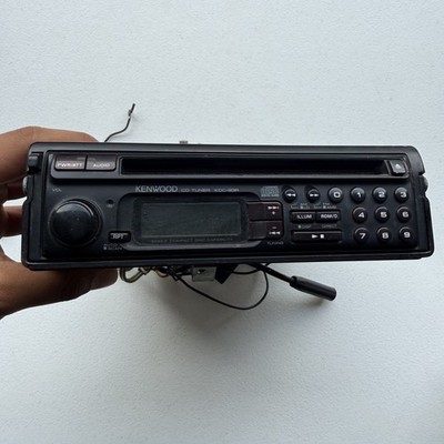 Kenwood KDC-93R Black Wired Compact AM/FM Radio In-Dash Digital CD Player