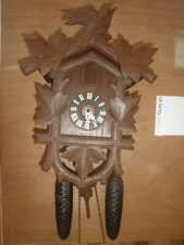 German Black Forest made working Herbert Herr 8 day Cuckoo Clock CK3292
