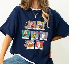 The Seven Dwarfs Group Take Photos Shirt, Snow White  The Seven Dwarfs T-shirt