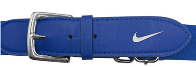 Nike Baseball Belt Royal Blue Size 36 to 29 inches One Size Siver Hardware 1.5''