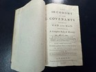 Antique 18th Century 1775 Rare Book The Oeconomy Of The Covenants God And man
