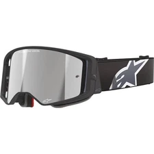 Alpinestars Supertech Corp ABS-V Goggles | Black Grey/Silver Mirror