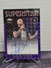 2026 topps chrome wwe damian Priest purple geo superstar auto /10