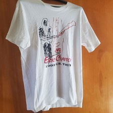 Eric Clapton 1992 JVC US Tour Tshirt XL