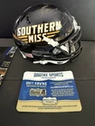 Brett Favre Signed Southern Miss Mini Helmet Signed Radtke COA & Favre Hologram