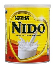 Nestle Nido Instant Full Cream Milk Powder 400gm , Free Shipping World Wide