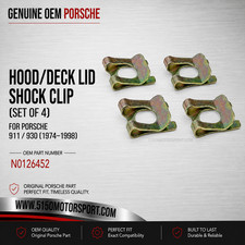 Porsche 911 930 (74-98) Hood/Deck Lid Shock Clip (Set of 4) N0126452