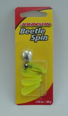 Johnsons BSVP1/32FC Original Käfer Spin 1/32 Unze Fluoreszierendes Diagramm 4CT