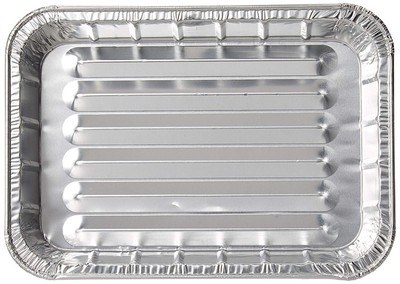 Pack of 20 Disposable Aluminum Foil Toaster Oven Pans-Mini Broiler