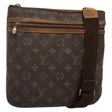 LOUIS VUITTON Monogram Pochette Bosphore Shoulder Bag M40044 LV Auth yk19311