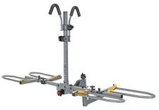 Capstone 2-Bike Hitch Mount Carrier 2” Receiver Anti-Wobble Steel Rack