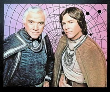 Battlestar Galactica 1978 Lorne Greene Adama Richard Hatch Apollo Promo Still