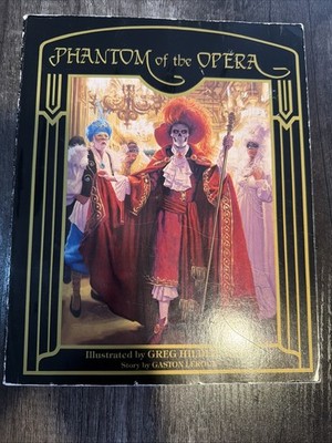 Phantom of the Opera Book Gaston LeRoux Illustrated by Greg Hilderbrandt