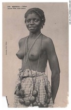 CAR-AFHP16-0847-SENEGAL-DAKAR- Junges Mädchen - Typ Lebou - Verkauft im Zustand