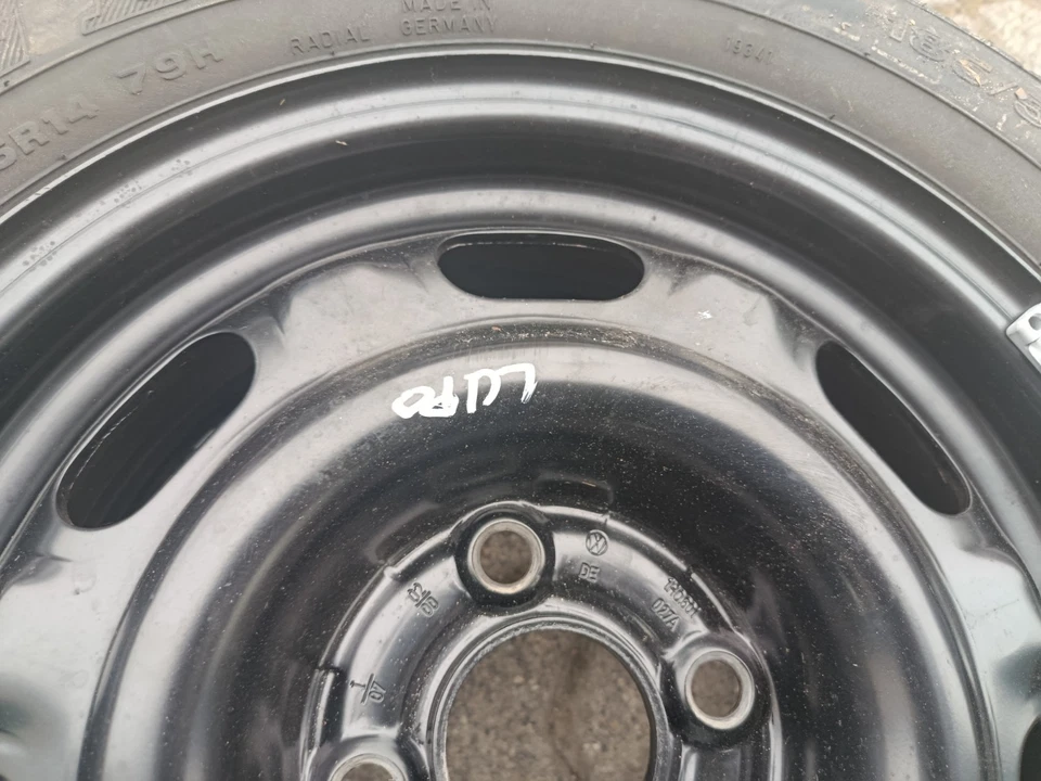 VW Lupo 6X Polo 6N Golf 3 Ersatzrad Notrad 1H0601027A 6Jx14 185/55 R14 79H - Bild 2 von 4