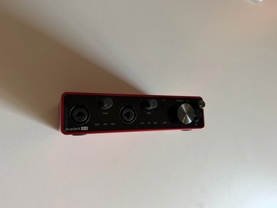Focusrite Scarlett 4i4 3rd Gen Audio Interface  WIE NEU