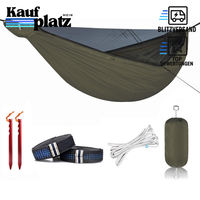 HäNgematte Outdoor Camping Mit Moskitonetz FüR Reisen Und Abenteuer