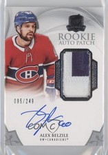 2020-21 Upper Deck The Cup Rookie 95/249 Alex Belzile #114 Patch Auto 0il7