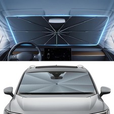Umbrella Windshield Sun Shade For Vw Tiguan 2018-2024 Easy Setup Ice Crystal M Umbrella Windshield Sun Shade For Vw Tiguan 2018-2024 Easy Setup Ice Crystal M