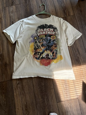 #ad Vintage Teddy Fresh x Marvel Black Panther Tee Mens Size Large $50.00