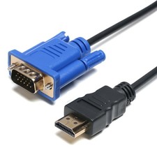 HDMI Compatibile con Convertitore VGA Cavo Adattatore AV-Uscita Display For PC HDTV