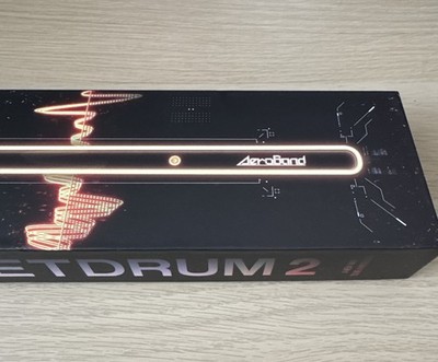 Aeroband Pocket Drum Sticks 2 mit Bluetooth Fußschlaufe Pedalsensoren
