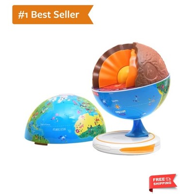 Play Orboot Core Interactive Globe for Kids Ages 4-10; 3-Layer Openable Earth...
