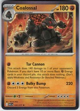Coalossal 120/217 Rare Ascended Heroes Pokemon Holo Near Mint