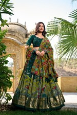 Indian Pakistani Wedding Wear Lengha Bollywood Party Bridal Lehenga Choli Ethnic