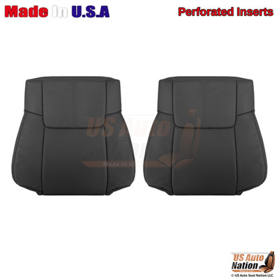 2008-2010 Fits Jeep Commander Limited Leather Front Top Covers Dark Slate Gray