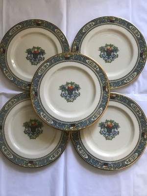 Lenox Autumn Teller 5er Set Arabesque Bone China Geschirr 8,2 Zoll