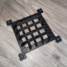 Original cast iron medieval Door Grille - 17cm