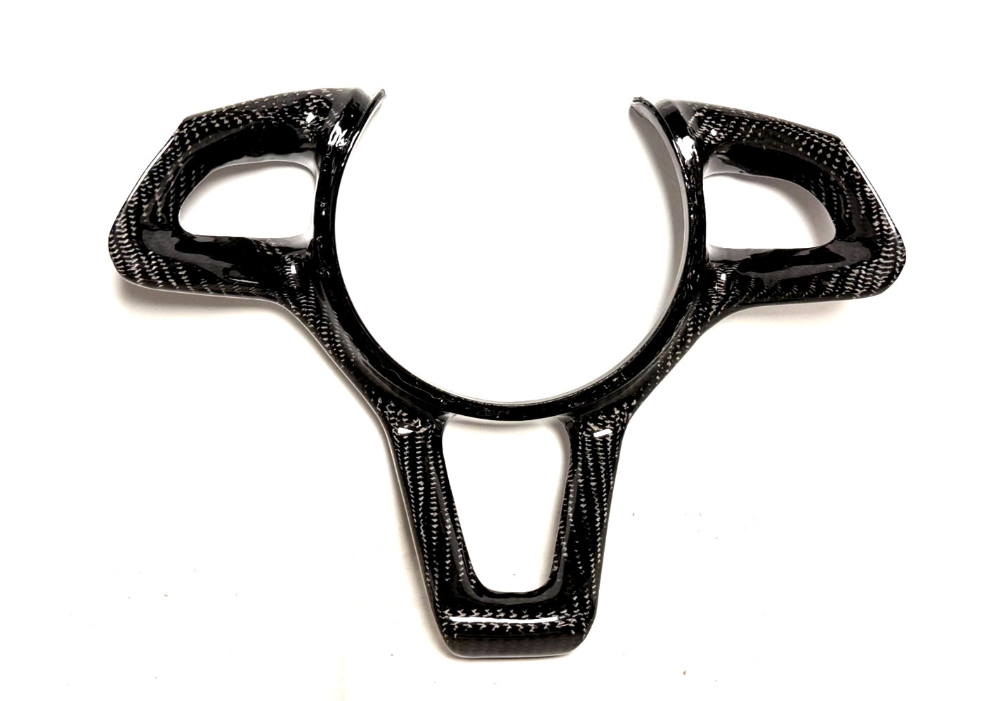 Carbon replacement steering wheel panel trim McLaren 570S MP4-12C 650S 675LT