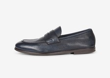 Men's Blue Deer Leather Moccasin Barrett Bag Production Cod. 221U021.48