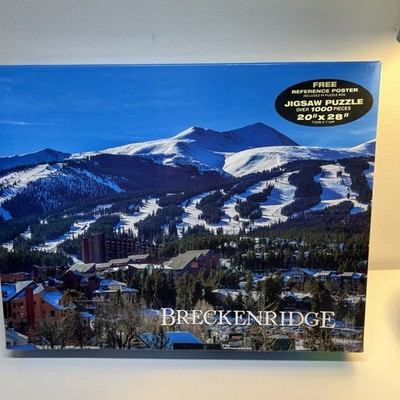 New Breckenridge Ski Resort Colorado Over 1000 Pieces 20 X 28 New Inbox