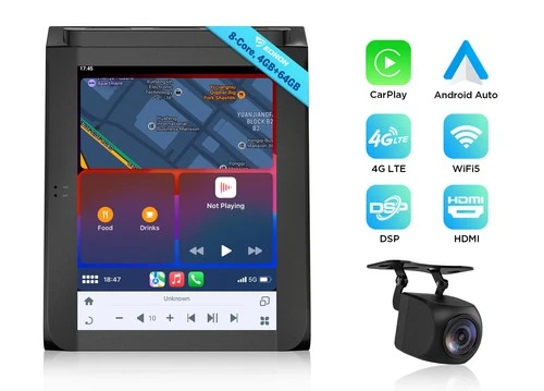 12.1"Android 13 IPS 4+64 for 2019 ford f150 Car Stereo Radio CarPlay Tesla Style
