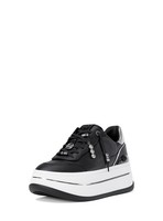 Michael Kors Hayes Damen Sneakers Schwarz Lace UP EU 40.5 Schuhe