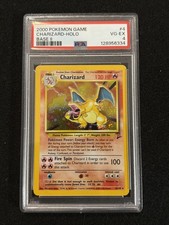 charizard pokemon card 4/130 worth Pokemon Base Set 2 Charizard #4/130 Holo Trading Card main image 0