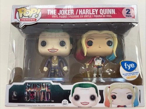 Funko Pop! Suicide Squad The Joker / Harley Quinn FYE Exclusive - 2 Pack