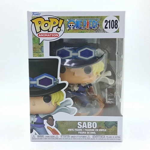 Funko Pop! One Piece Sabo (Attacking with Pipe) #2108 Anime OP Animation Vinyl