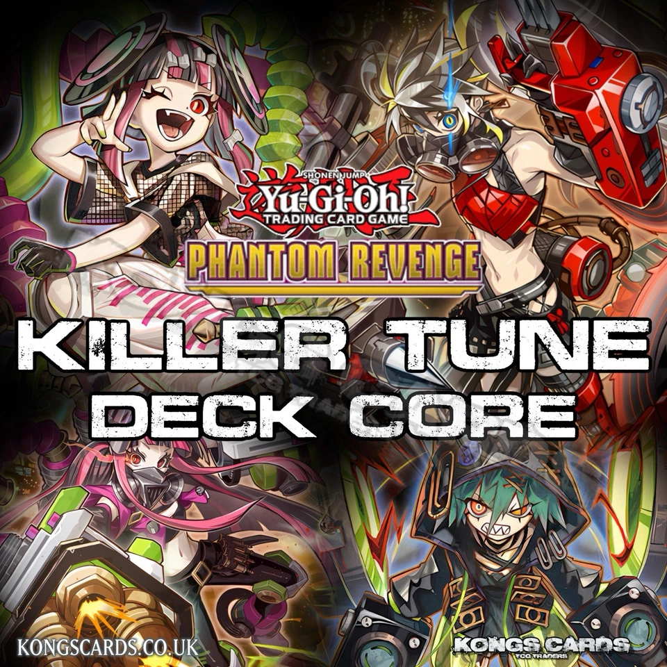 Kewl Tune Deck Core 33 Cards Phantom Revenge PHRE-EN YuGiOh! PREORDER EU PRINT - Image 2 of 2