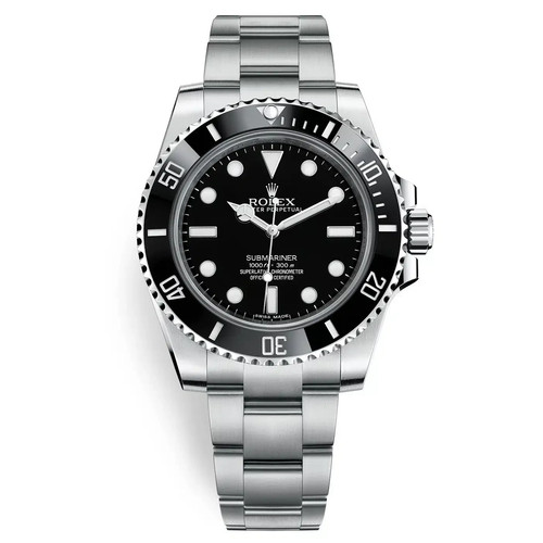 Rolex 114060 Submariner 40 mm Black Dial Oyster Bracelet Box and Papers 2016