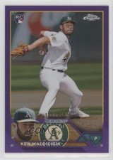 2023 Topps Chrome Purple Refractor 171/250 Ken Waldichuk #52 11jg