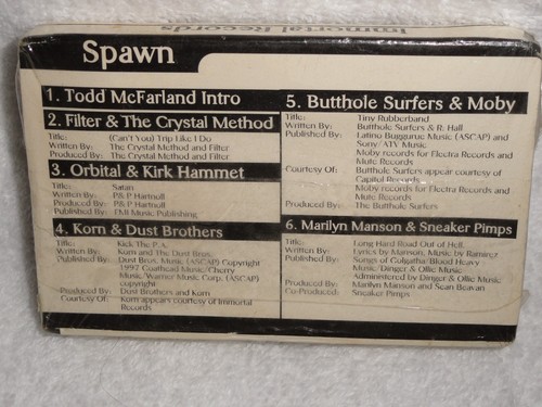 Rare Spawn Immortal Records Cassette PROMO Rock Heavy Metal - Picture 2 of 4