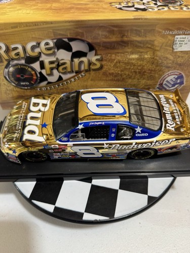 RARE* Dale Earnhardt Jr GOLD #8 Budweiser U.S. Olympic Team 2000 1/24 Diecast - Picture 2 of 17
